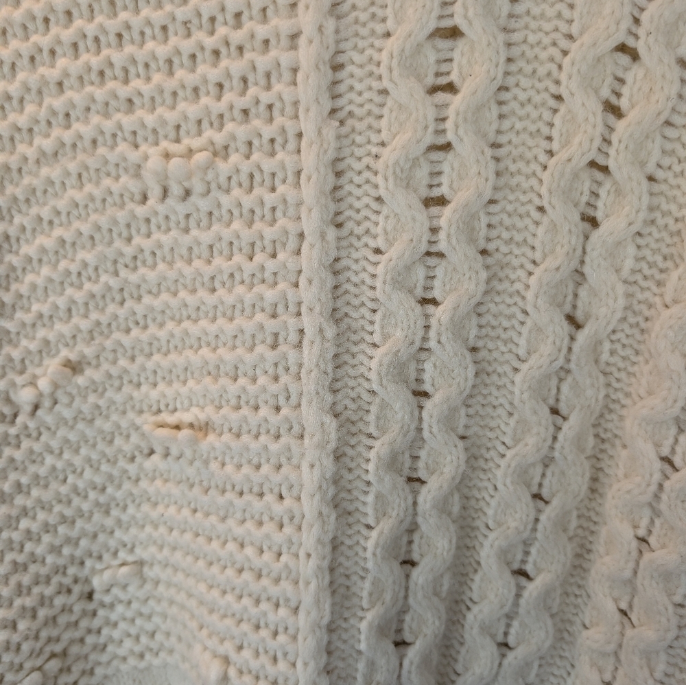 Simone Rocha Cream Sweater with Textured Design Size S In EUC - Picture 11 of 15